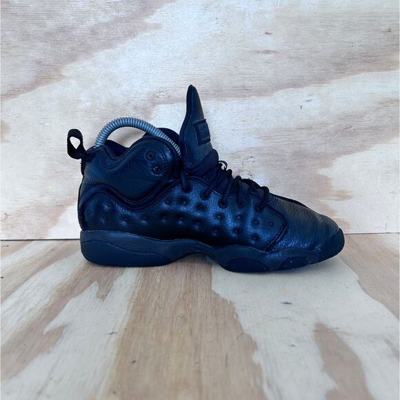 Nike - Air Jordan Jumpman - Sneakers - Black - Kids Big Unisex - 5Y - 820273-002 - Picture 5 of 9